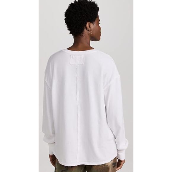 We The Free White Fade Into You Tee Long Sleeve Tee Shirt XL NWOT - Picture 13 of 13